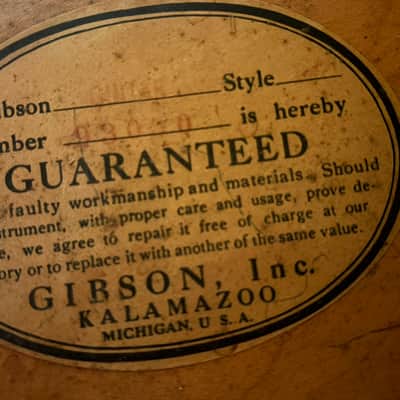 Gibson L7 1936 - Sunburst image 9