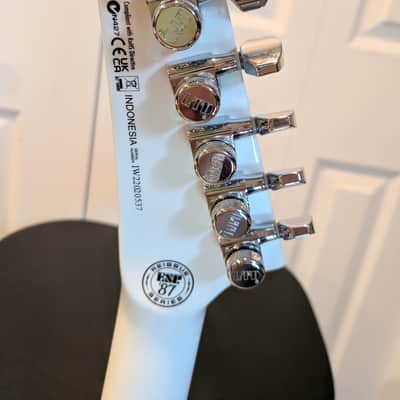 ESP LTD Eclipse '87 NT Pearl White image 6