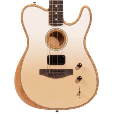 FENDER - FINNEAS Signature Acoustasonic Player Telecaster with Bag Rosewood Fingerboard Cappuccino Fade - 0971713116 image 2