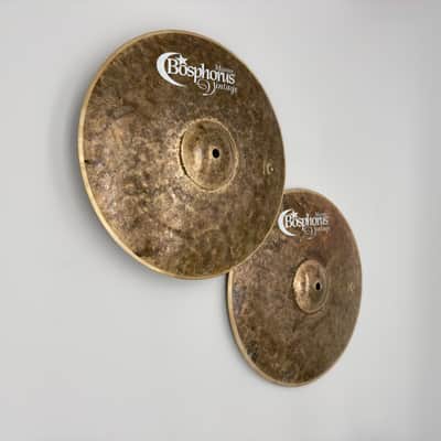 Bosphorus 14" Master Vintage Series Hi-Hat Cymbals image 3