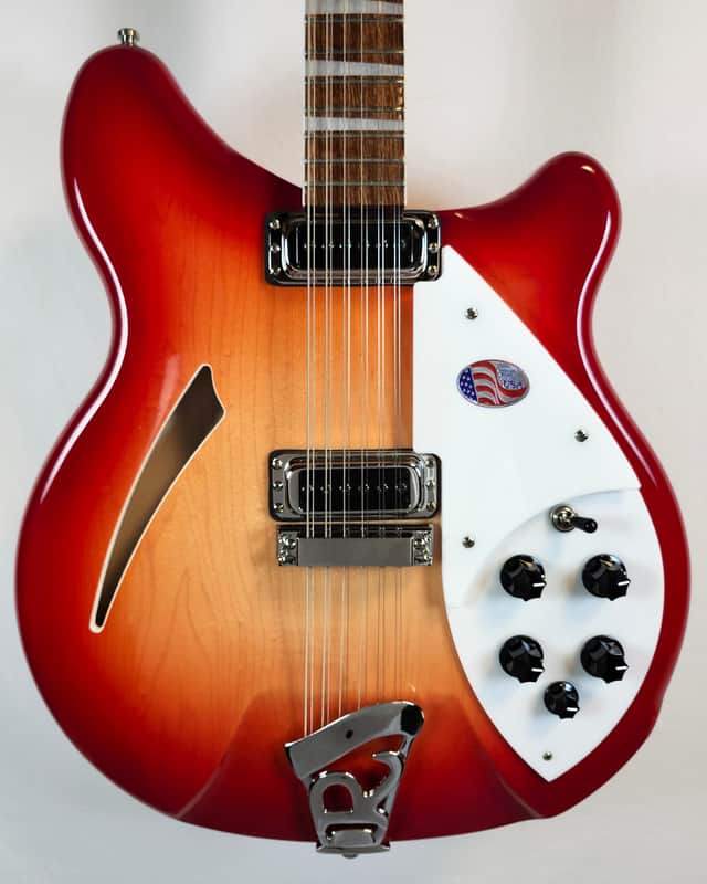 Rickenbacker 360/12 FireGlo 12-String Hollowbody Guitar, Stereo, HSC image 1