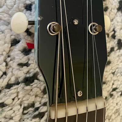 1963 Gibson Melody Maker Refinished Brazilian Rosewood Pelham Blue image 12