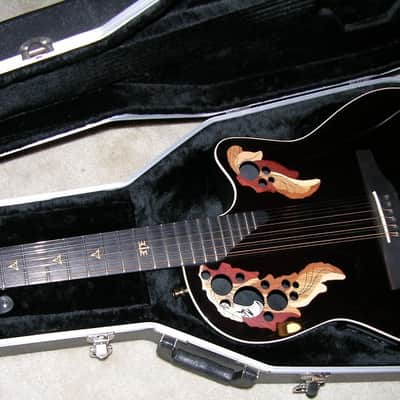 Ovation Adamas 1598MERB 12 String Acoustic Ruby Burst image 13