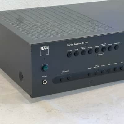 NAD C740 Stereo Audiophile Receiver Model C-740 Black, Serviced & Tested Ships Fast ! image 9