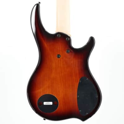 Dingwall Left-Handed Combustion 3X 5-String Multi-Scale Bass - 3-Pickup Quilt Top Vintageburst w/Maple Fretboard image 10