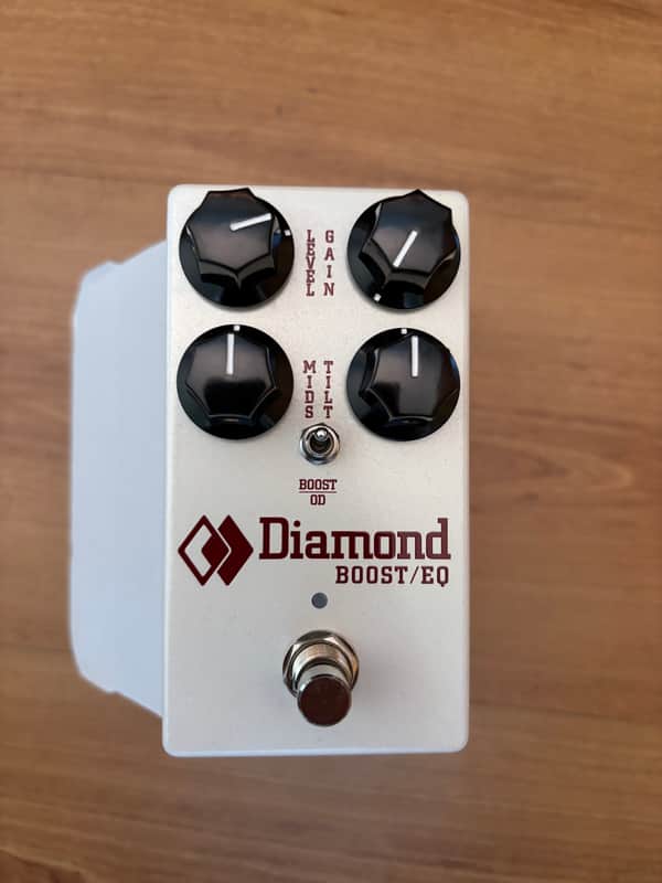 Diamond Boost / EQ (4-Knob) 2025 - Present - White image 1