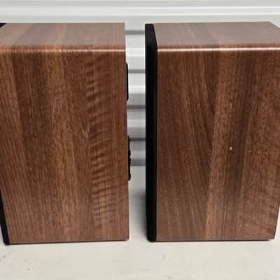 Qlearsoul Highfire X Bookshelf Stereo Speakers ONLY - Excellent - *NO TURNTABLE* image 4