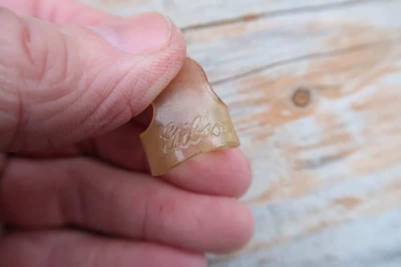 Gibson Finger picks 1940's RARE! Gibson Logo Vintage! image 1