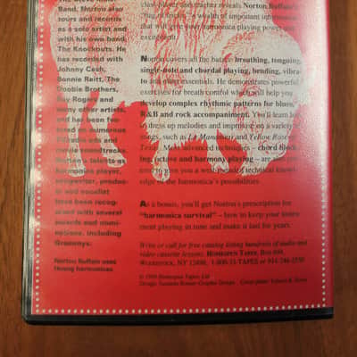 1994 Norton Buffalo Bag of Tricks Harmonica Power Homespun VHS Video image 2