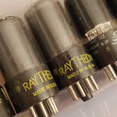Sylvania etc. Matched Pair (2) 6V6GT Beam Power tNOS AT1000 TESTED Vacuum Tube greyglass 6V6 Audio 1943-1958 image 5