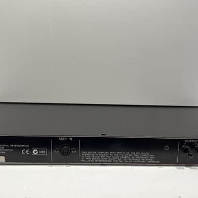 Yamaha REV100 Digital Reverberator 1990s - Black image 2