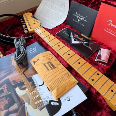 2024 Fender Custom Shop ‘54 Stratocaster 70th Anniversary Limited 2 Color Sunburst image 22