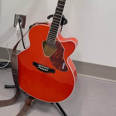 Gretsch Jumbo Rancher with Gretsch soft case-Savannah Sunset image 1