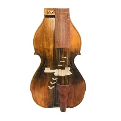 SONG Viola da gamba, Oil Finished (6x8) strings 19 1/4" Baryton Vio with 7 bridges image 3