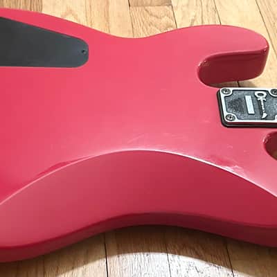 1987 Charvel 1B Red Bass MIJ Japan, W/Original Case image 15