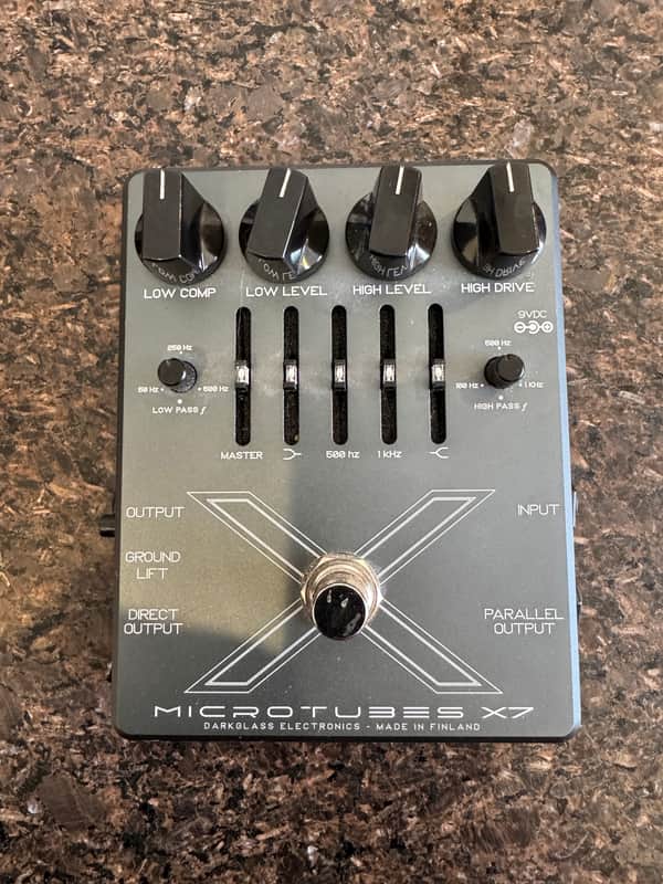 Darkglass Electronics Microtubes X7 Multiband Distortion 2018 - Present - Grey image 1