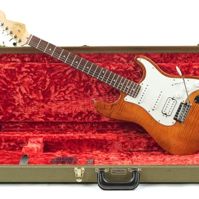 Fender American Select Stratocaster HSS Antique Burst 2012 image 3