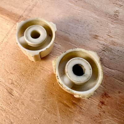 1948 Gibson BR-9 Electric Lap Steel Guitar Knobs- Cream - Vintage 40’s 50’s image 4
