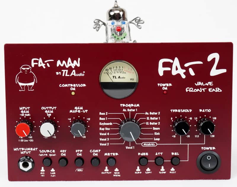 TL Audio FAT MAN Fat2 Fat 2 Mono Valve Front End TL Audio