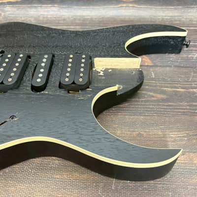 2019 Ibanez RG370ZB Body Weathered Black with Original Pickups image 3