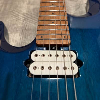 Ernie Ball Music Man JP6 Left Handed John Petrucci Signature - Neptune Blue image 5