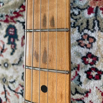 Fender Stratocaster 1987-1988 - Black, MIJ, ST-357, natural relic, many upgrades image 8