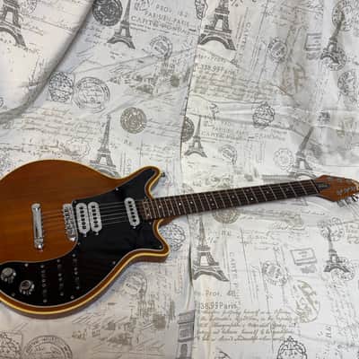 1994 Guild BM-02 Brian May Special Natural Finish Original Hard Shell Case BHM02 BM01 **RARE** image 6