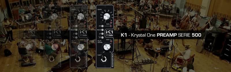 Kahayan K1 - Krystal ONE - 500 series preamp (In stock!) image 1
