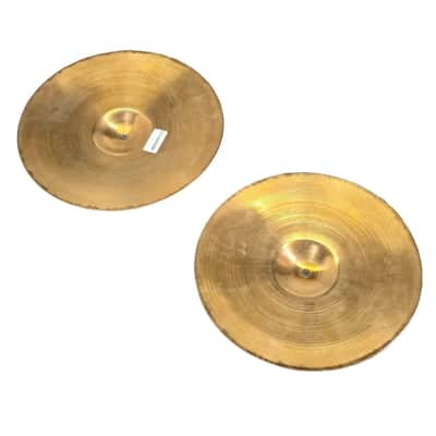 Used Vintage Zildjian A Hi Hat Cymbals 14" - Good image 6