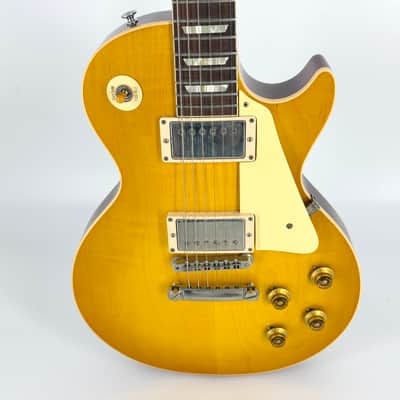 2023 Gibson Custom Shop Les Paul 1958 Reissue - Lemon Burst image 4