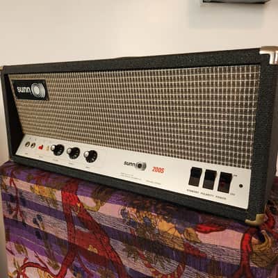 Sunn 200s vintage tube amp image 7