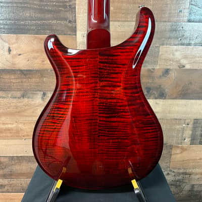 PRS Hollowbody II Piezo Electric Guitar, Custom Color Fire Red Wrap, Hard Case, Free Ship, 171 image 16