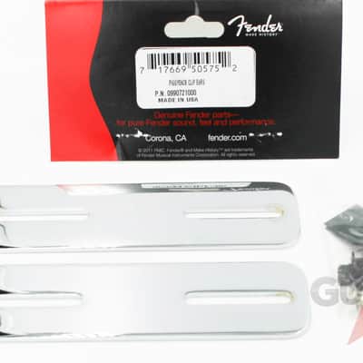 Genuine Fender Pure Vintage Piggyback Bassman/Showman Amplifier/Amp Clip Bars image 2