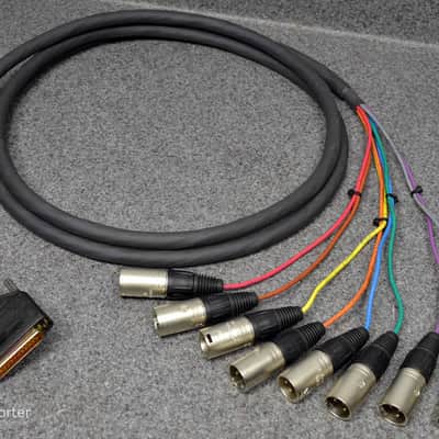 Belden Neutrik ICI DB25 to Male XLR image 1
