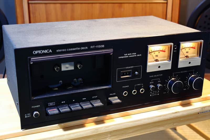 Vintage Optonica (Sharp) RT-1150B Stereo Cassette Deck