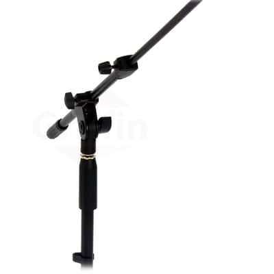 GRIFFIN Short Boom Mic Stand (Low Profile-X Series) – Tripod Mount for Kick Drum, Guitar Amps, Studio Desks, Singing & Home Recording Use image 7