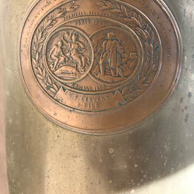 V.F. Cerveny & Fils Vintage Euphonium Tuba image 2