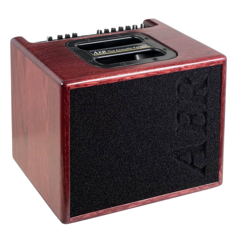 AER Compact 60/4 Acoustic Combo Amp - Solid Oak Mahogany image 1