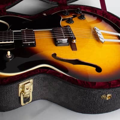 Gibson  ES-175D Arch Top Hollow Body Electric Guitar (1978), ser. #72568125, black tolex hard shell case. image 12