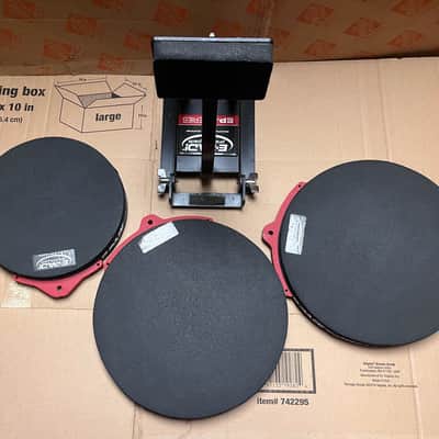 E-Pad! Drum Set Practice Pads 2000's - Black image 16