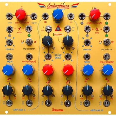 Endorphin.es Terminal Eurorack Dual Envelope & FX Module image 1