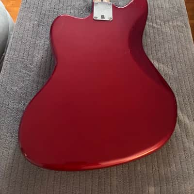 Squier Vintage Modified Jaguar® Bass Special SS 2015 - Candy Apple Red image 4