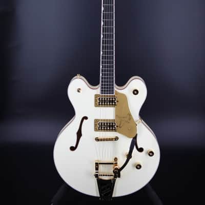 Gretsch FALCON™ CENTER BLOCK LTD DOUBLE-CUT WITH STRING-THRU BIGSBY 2025 - Vintage White image 1