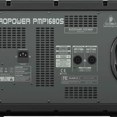 Behringer PMP1680S Europower 10-Channel Powered Mixer (1600 Watts), Open Box (Like New) image 3