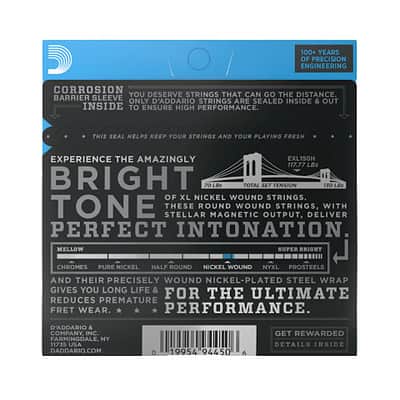 D'Addario EXL150H Nickel Wound .010-026 Nashville image 3