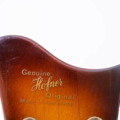 Hofner 500/1 Violin Bass 1963 - 1966 - Sunburst "Beatle Bass" image 12