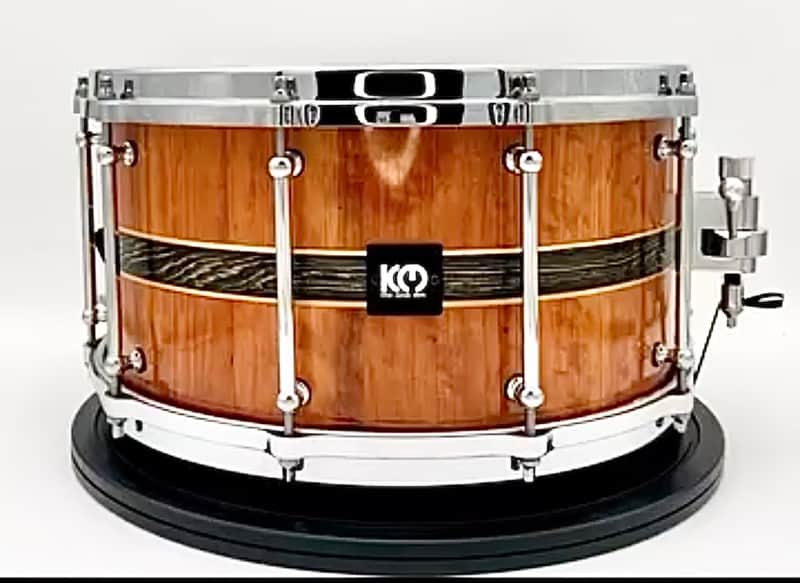 King Custom snare drum Cherry 2025 - Cherry image 1