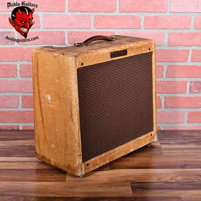 Fender Vintage 1958 Harvard Tweed 5F10 Circuit 1 x 10" 10 Watt Narrow Panel Amp RARE! image 1