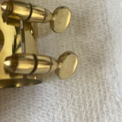 Vintage Selmer Paris Alto Saxophone Ligature and Cap Set - Listing #2 image 4