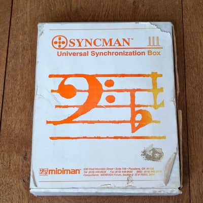 Midiman Syncman III MIDI Synchonization Box SMPTE image 12